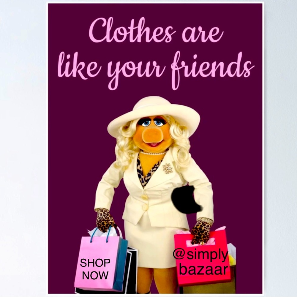 NEW TO POSHMARK? USE CODE SIMPLYBAZAAR FOR $10 OFF YOUR FIRST ORDER